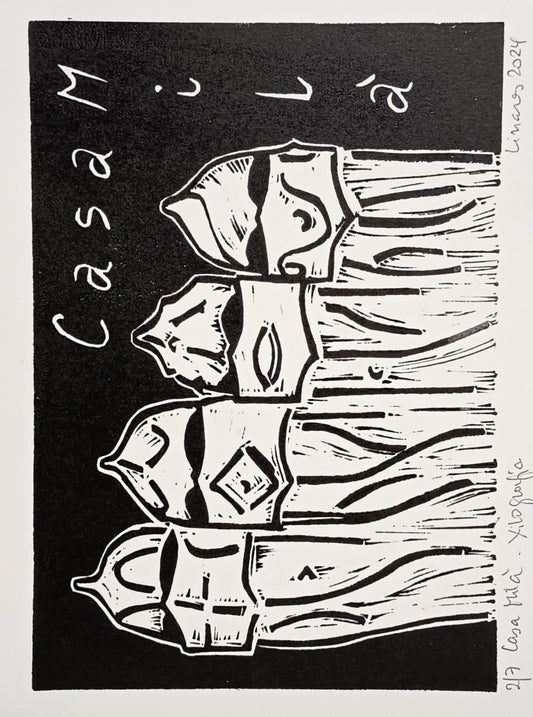 Estampa Original 21x27 - Casa Milà