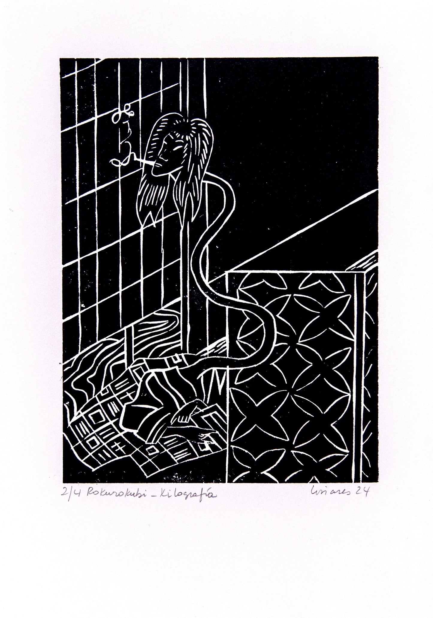Estampa Original A4 - Rokurokubi