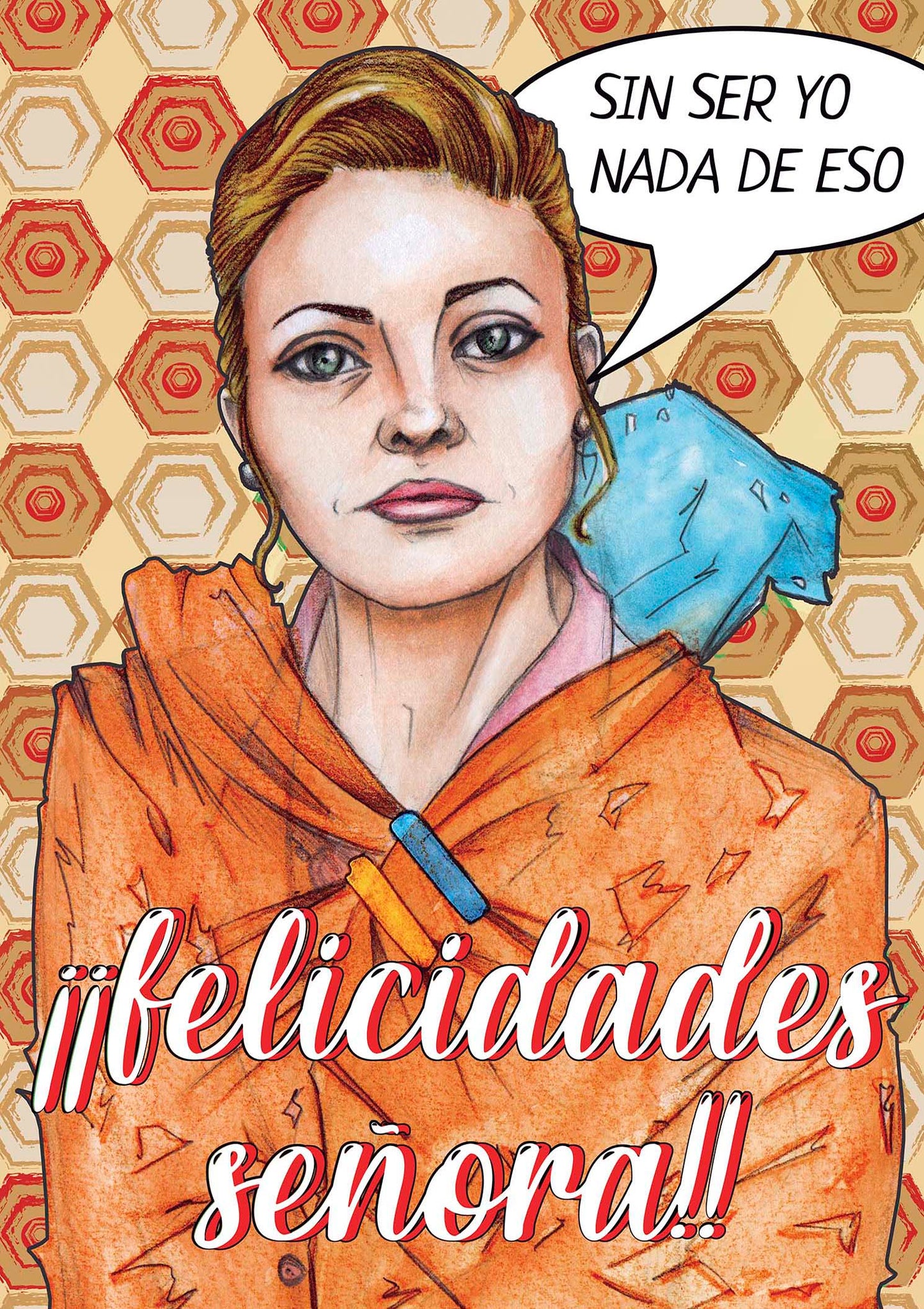 Tarjeta “Sin ser yo nada de eso” A5