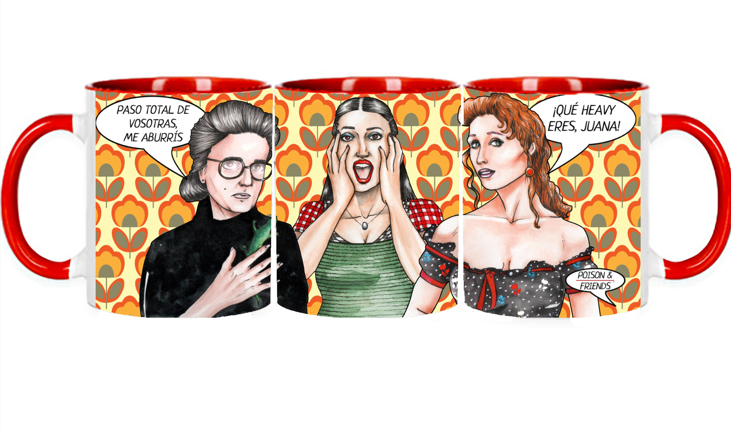 Taza Paso Total – Cerámica Ilustrada | Poc a Poc