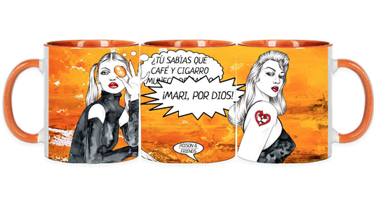 Taza 20 cl “Mari por Dios”