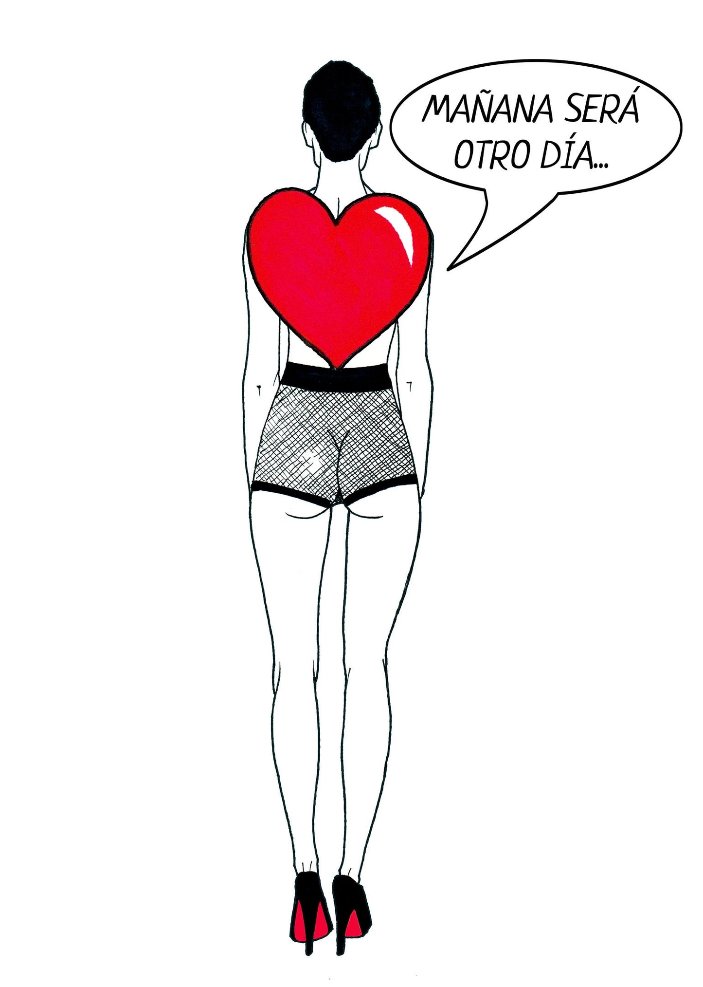Lámina “Mañana será otro día” A5