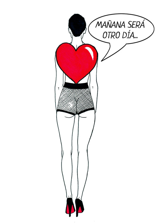Lámina “Mañana será otro día” A5