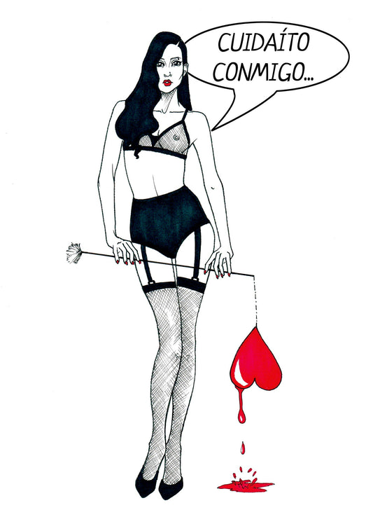 Lámina “Cuidaito conmigo” A5