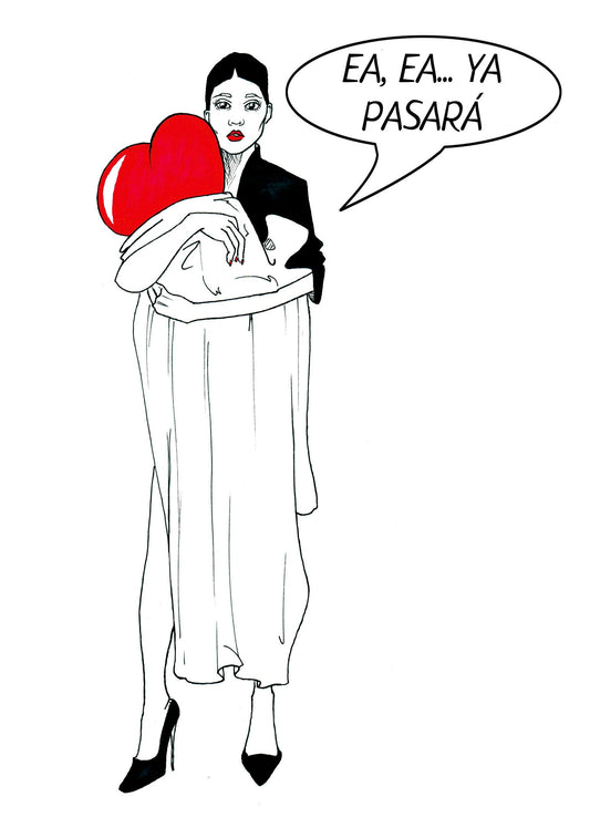 Lámina “Ea. ea. ya pasará” A5