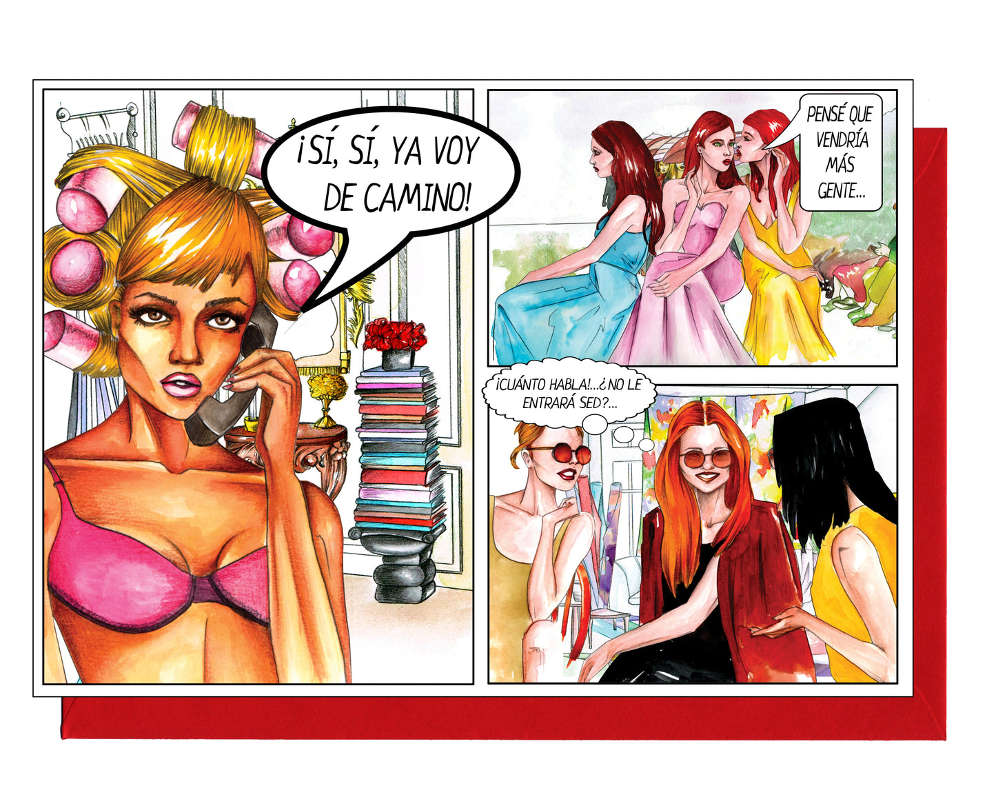 Tarjeta “Cómic” A5