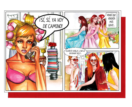 Tarjeta “Cómic” A5