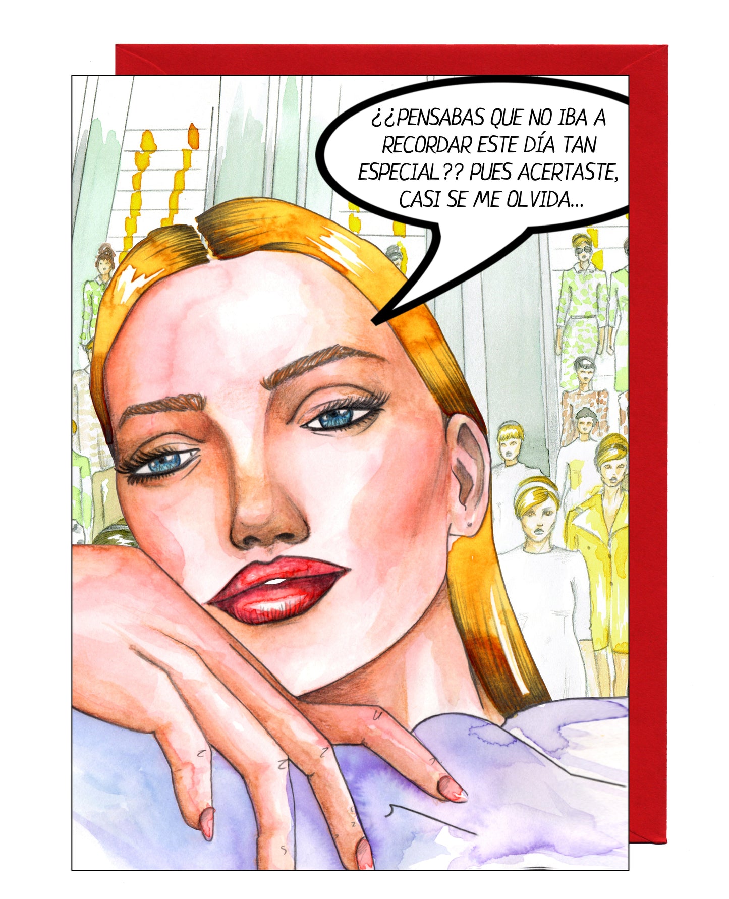 Tarjeta “Casi se me olvida” A5