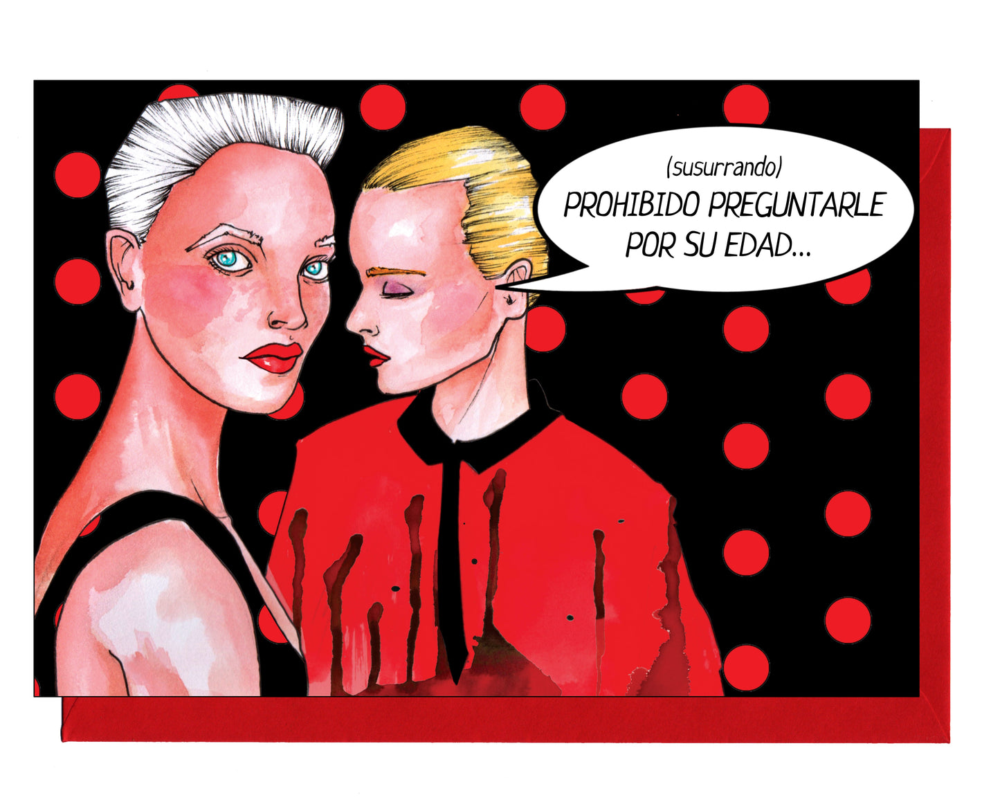 Tarjeta “Prohibido preguntarle por su edad” A5