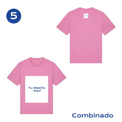 Camiseta Personalizada Premium – Algodón Orgánico 180 g/m²