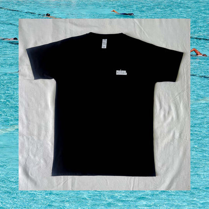 Remeron Negro Piscina - Obra Textil de Algodón | Carola Oliveri y Franga Ure