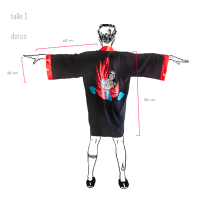 Kimono de Seda - Ilustración Digital | Pilar Nubar