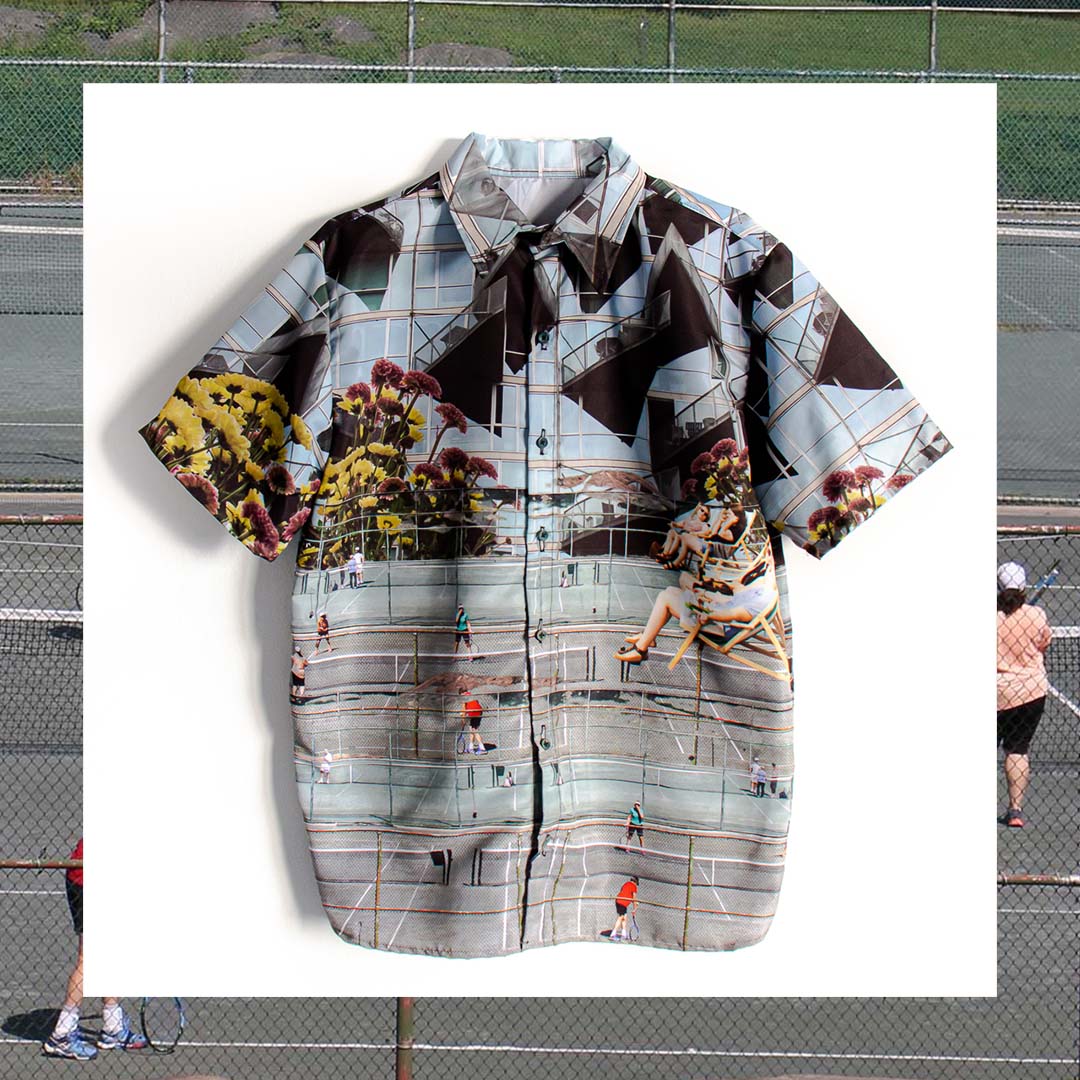 Camisas de Satén - Obra Textil de Satén Sublimado | Carola Oliveri y Franga Ure