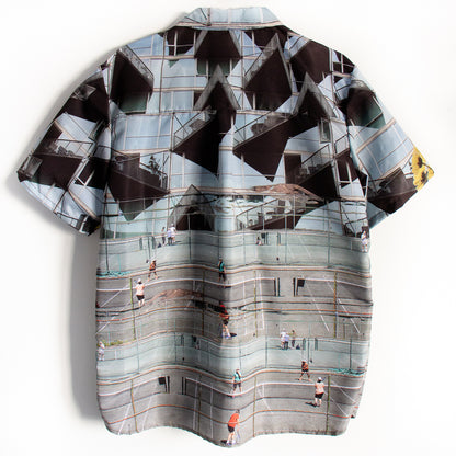 Camisas de Satén - Obra Textil de Satén Sublimado | Carola Oliveri y Franga Ure