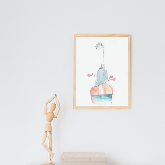 Lámina Ilustrada: Confusión Surrealista