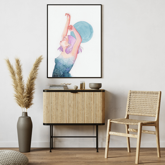 Print A4 Florecer