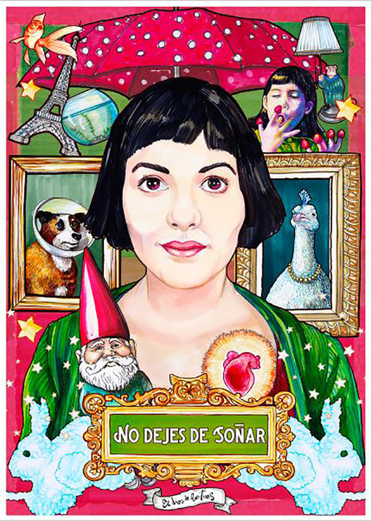 Lámina A4 Amelie – El Dios de los Tres