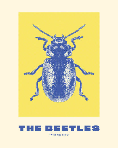 Lámina The Beetles tamaño a4