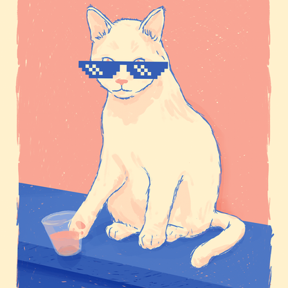 Lámina Cat tamaño a4