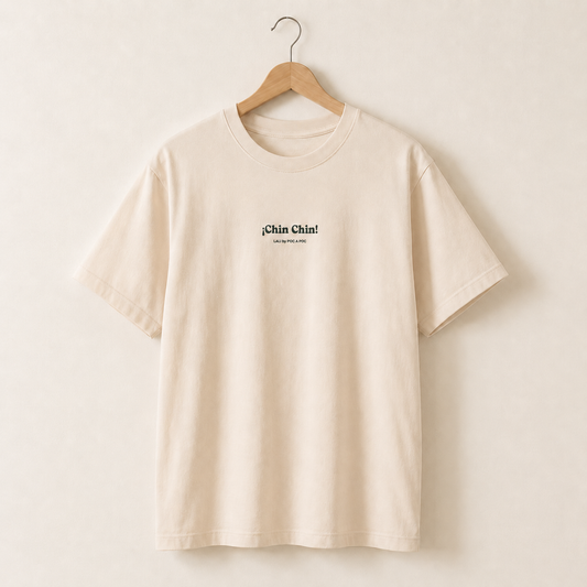 Camiseta Chin Chin Lali Marti ft. Poc a Poc | 100% Algodón orgánico 180 gr.