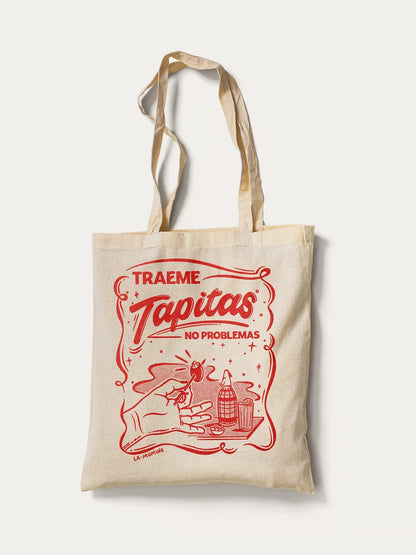Totebag Traeme Tapitas, No Problemas