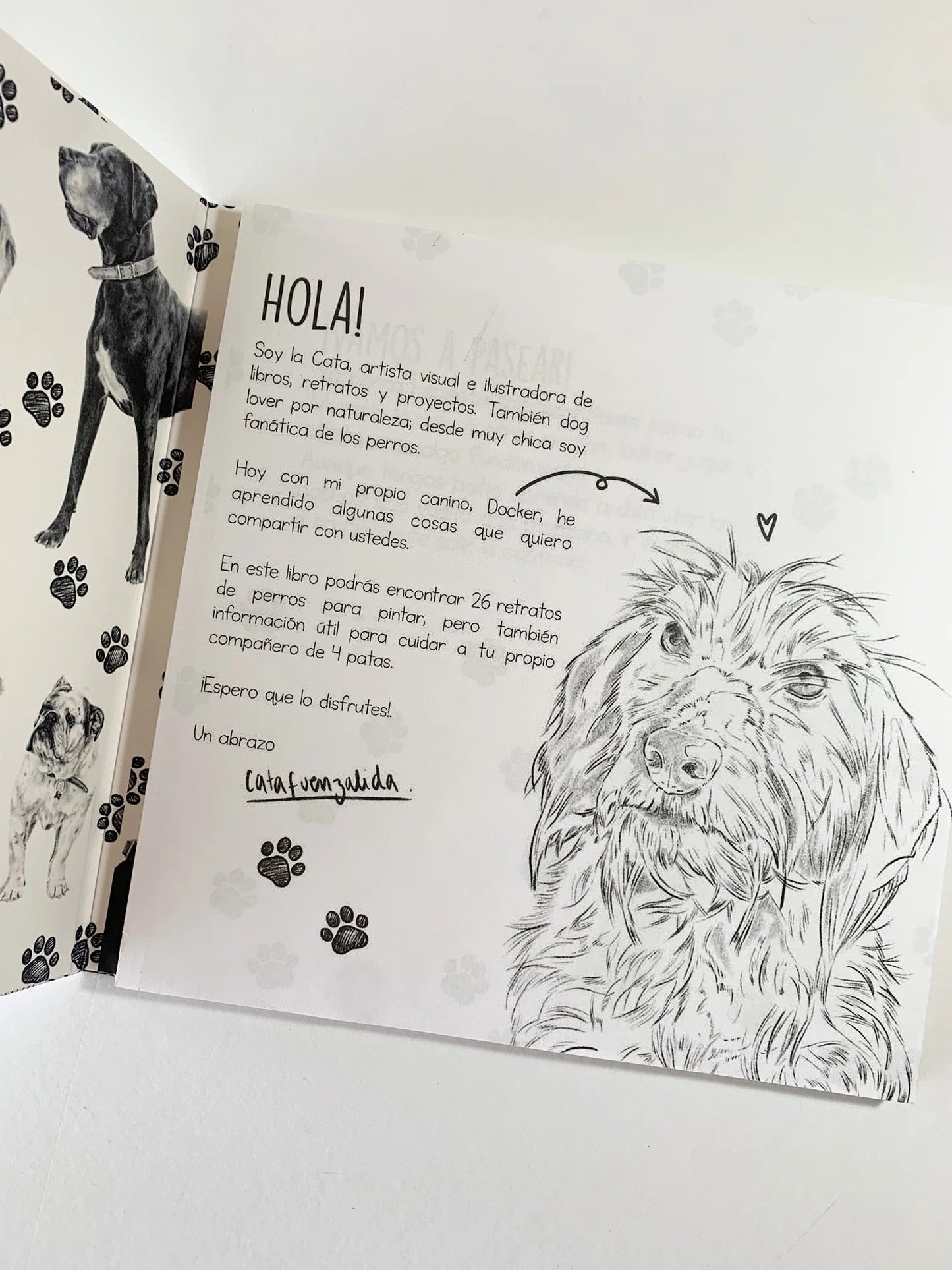 Libro para Colorear Perros - Cata Fuenzalida
