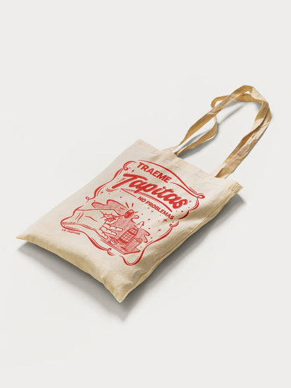 Totebag Traeme Tapitas, No Problemas