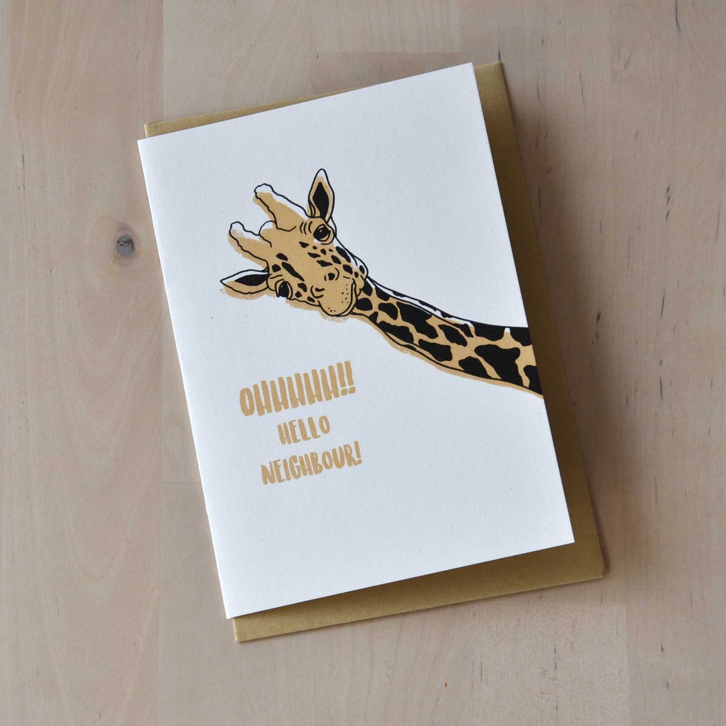 Postal con sobre 'Ohhhhh!! Hello neighbour!' – Just Joking A7