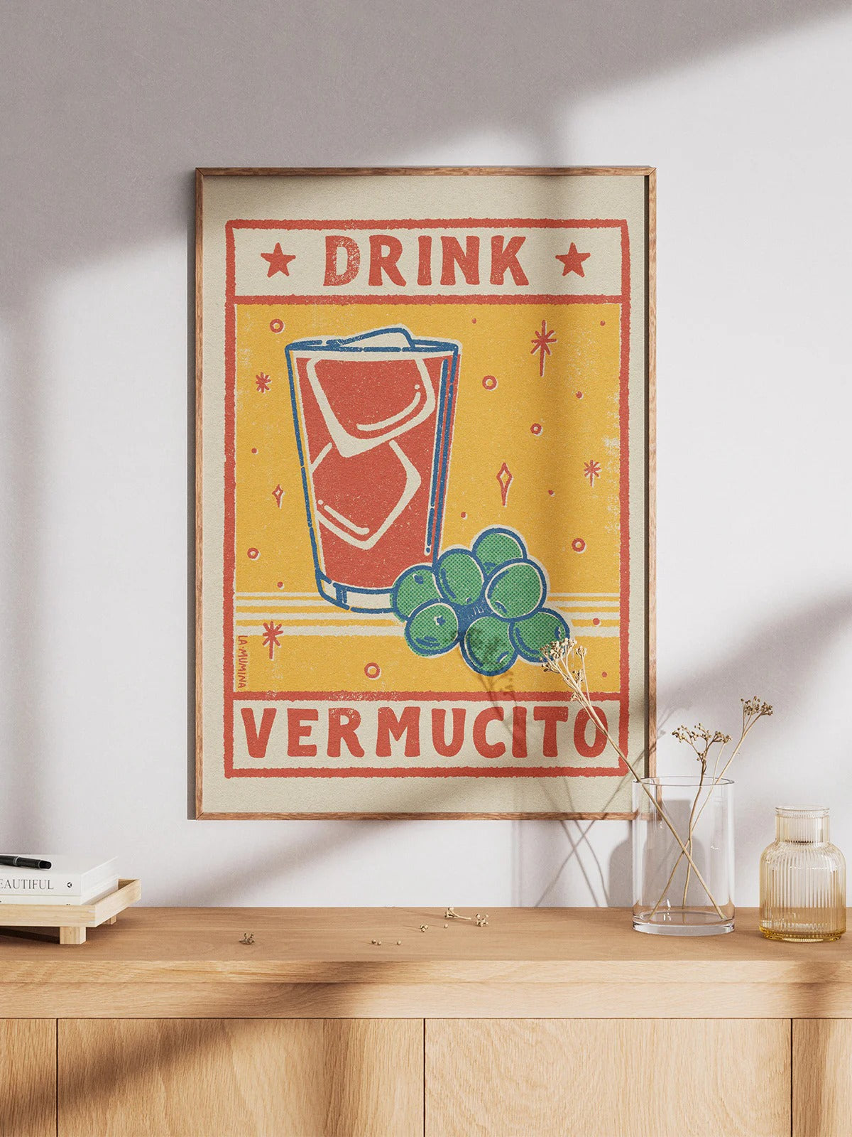 Lámina "Drink Vermucito" - Vermut Estilo Vintage