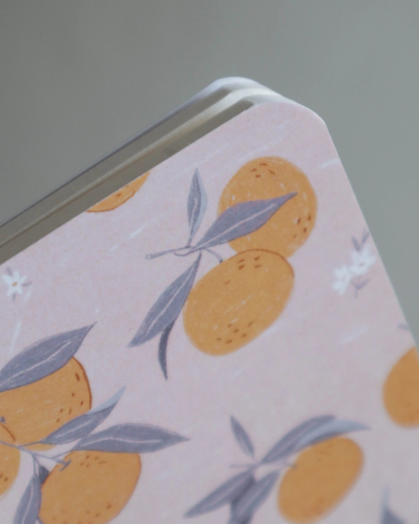 Libreta A6 Mandarinas – Artesanal Engrapada
