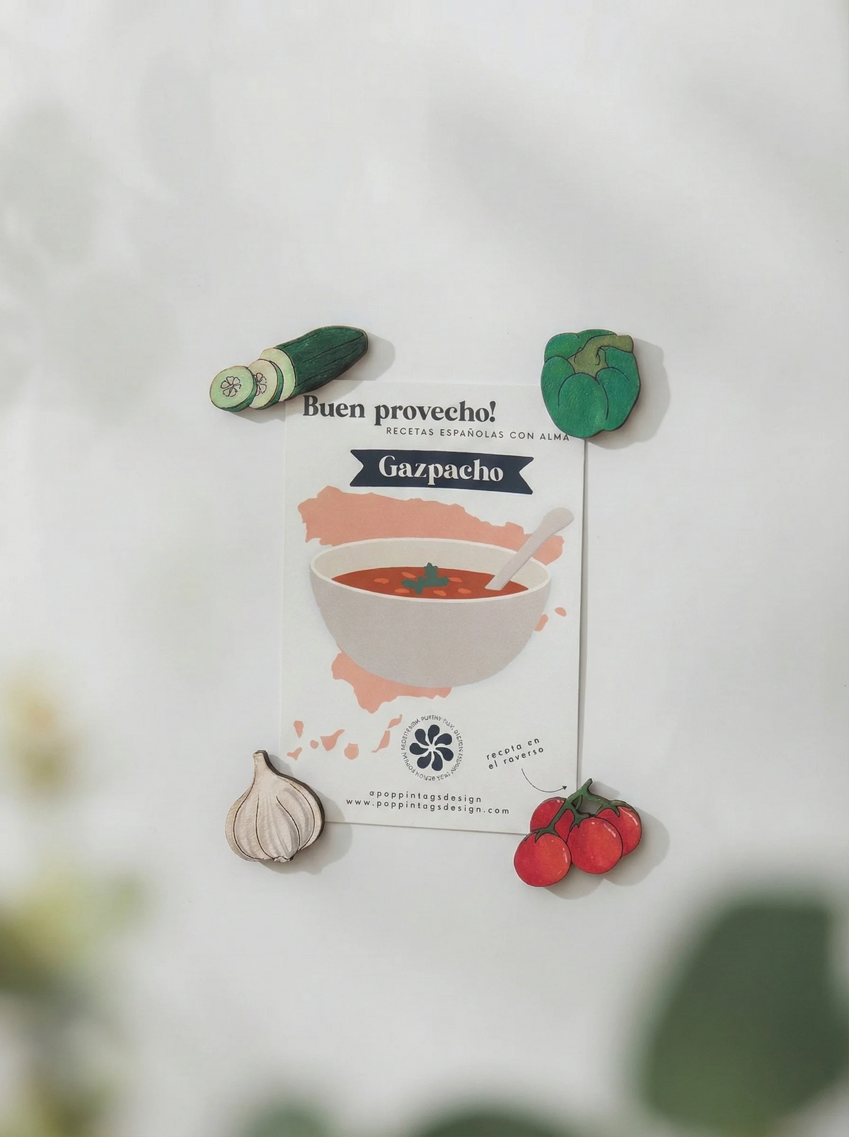 Imanes con Receta: Gazpacho
