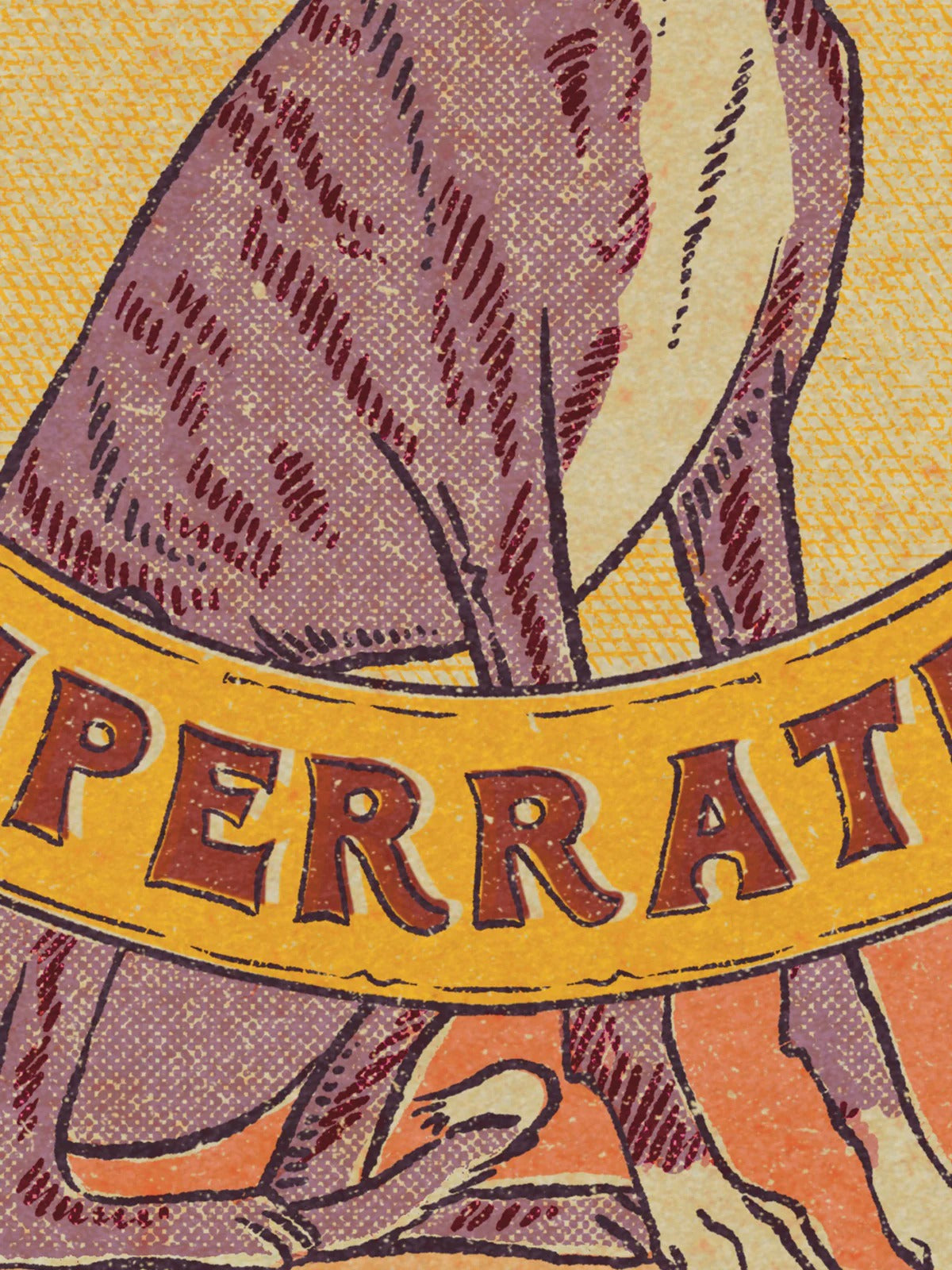Lámina "Emperratriz" - Galgo Medieval Estilo Vintage