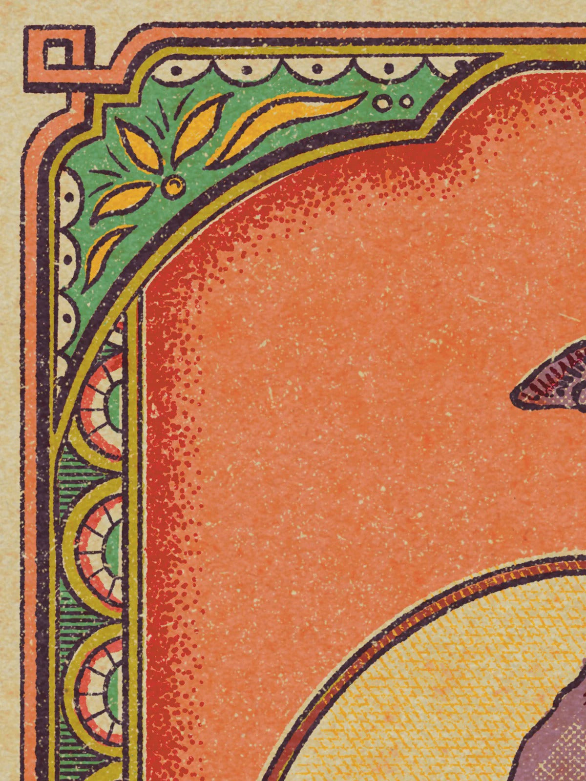 Lámina "Emperratriz" - Galgo Medieval Estilo Vintage