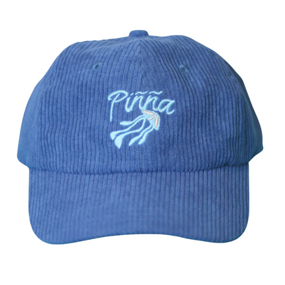 Gorra de Pana Azul Piñña – Bordado Medusa