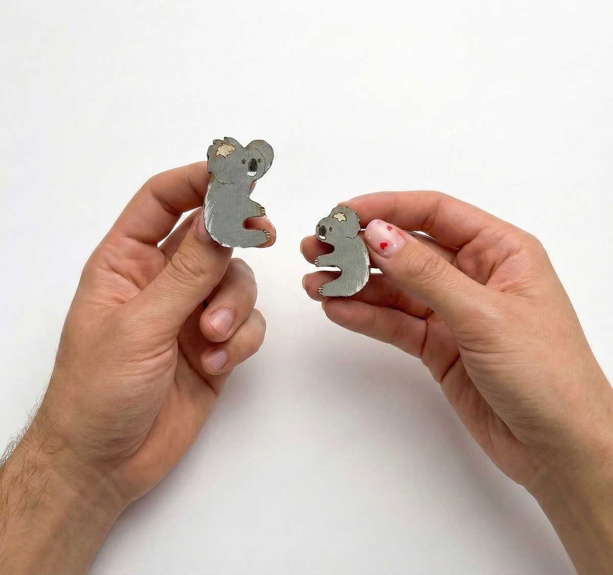 Broches: Abrazo de Koalas