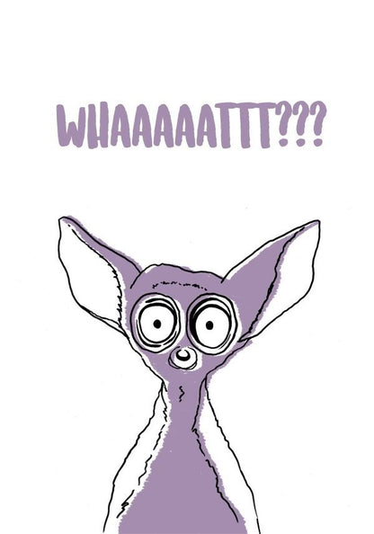 Postal con sobre 'Whhhhhaaat?' – Just Joking A7