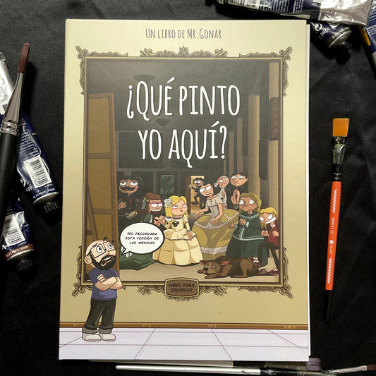 Libro para Colorear ¿Qué Pinto Yo Aquí? - Mr Gonar