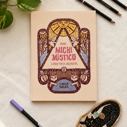 Libro para Colorear: Tarot Michi Místico
