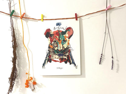Lámina decorativa “Soy Brava"