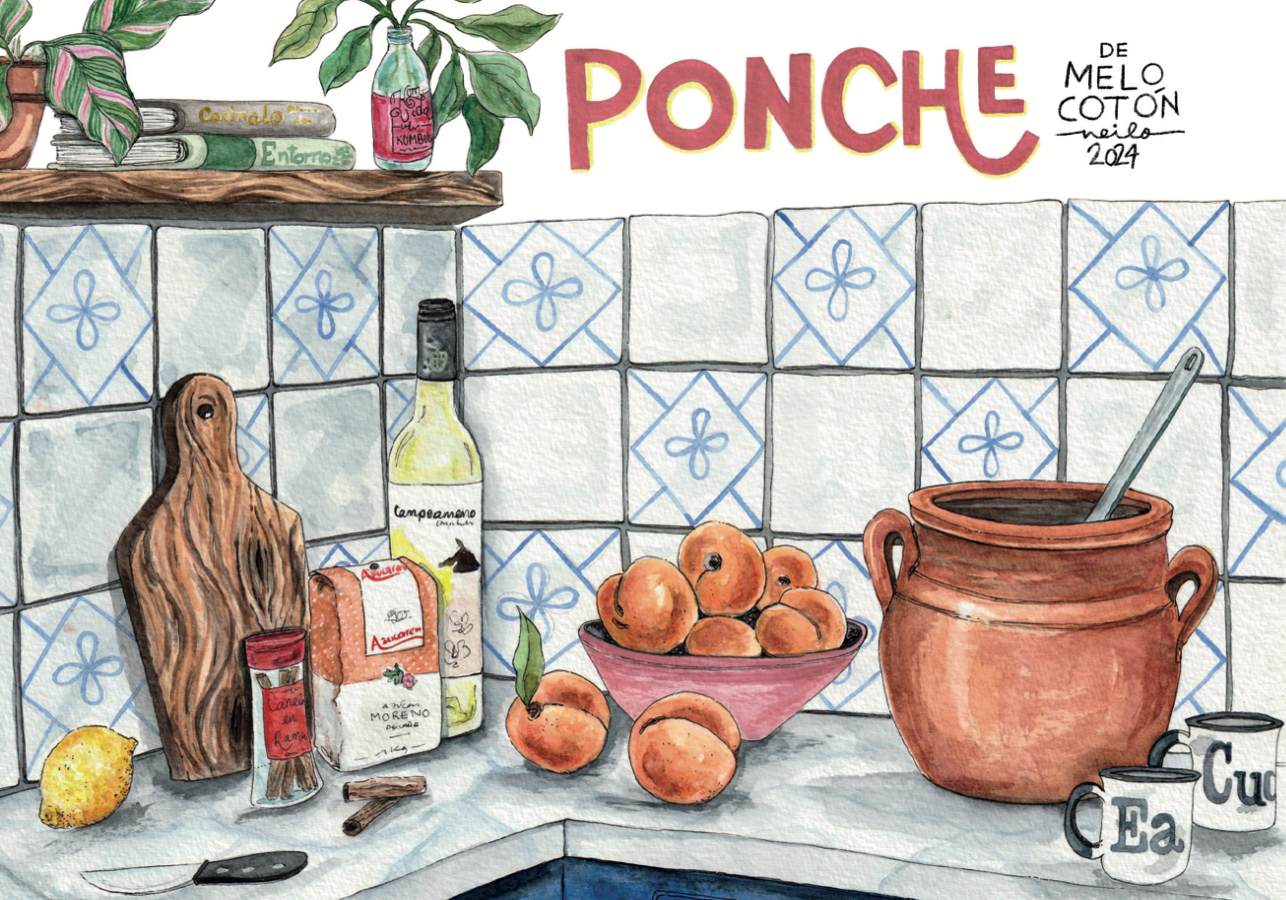 Lámina Ponche de Melocotón - A5