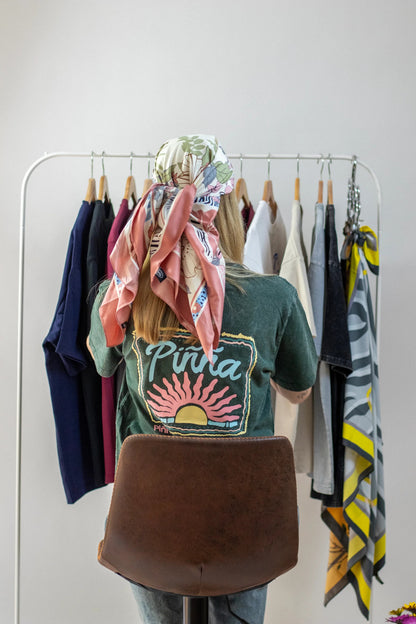 Camiseta Oversize Uluwatu Sunset – Algodón Orgánico Acid Wash