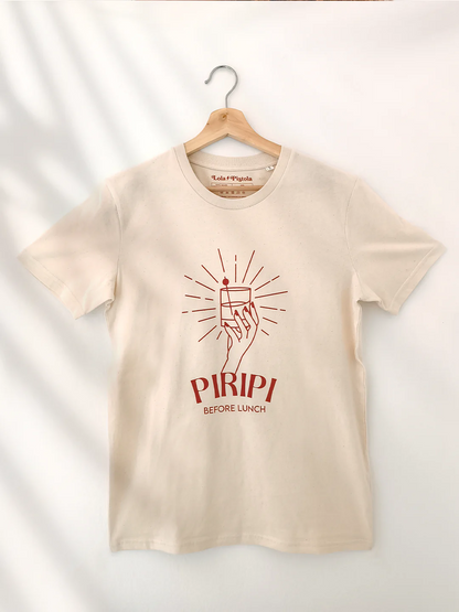 Camiseta Piripi – Estampado Teja | Poc a Poc