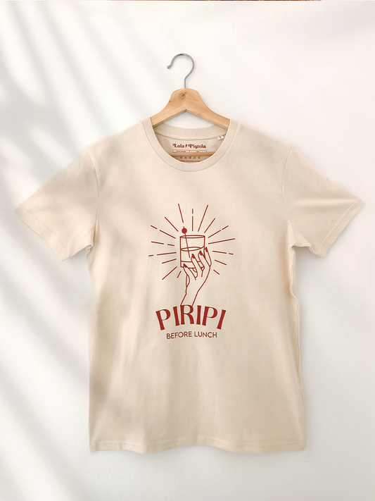 Camiseta Piripi – Estampado Teja | Poc a Poc