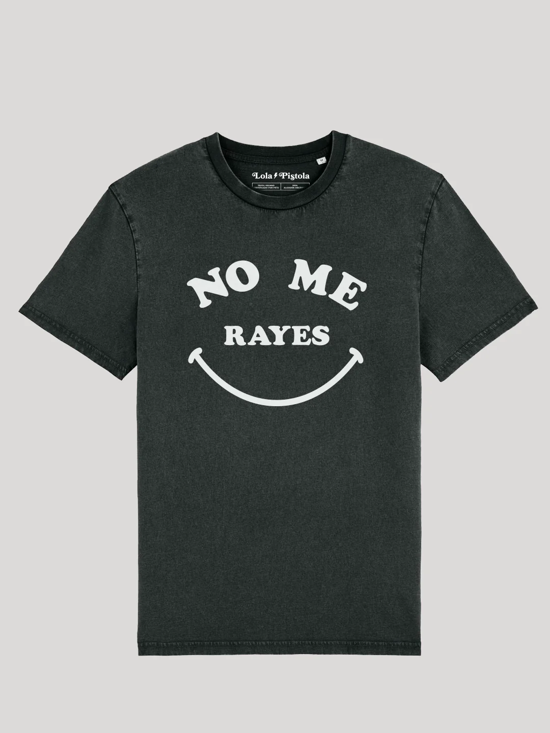 Camiseta No Me Rayes – Efecto Vintage | Poc a Poc