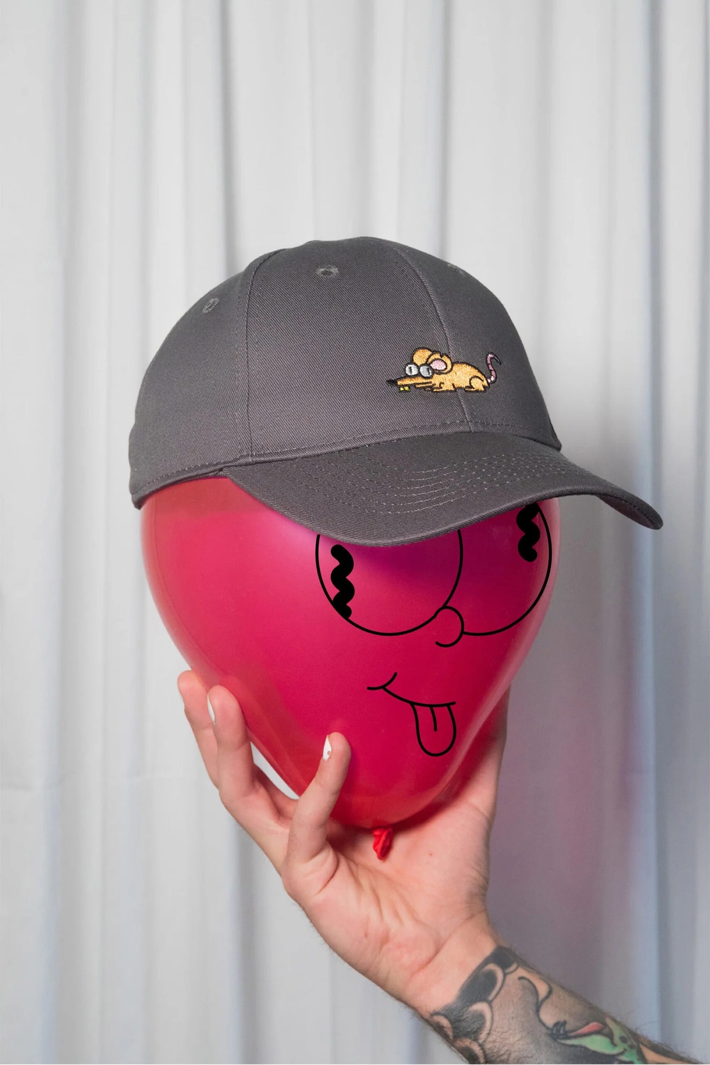 Gorra Rata Gris