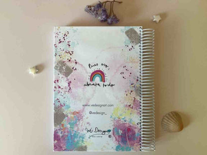 Cuaderno con hojas en blanco – Donde abraces todo de ti
