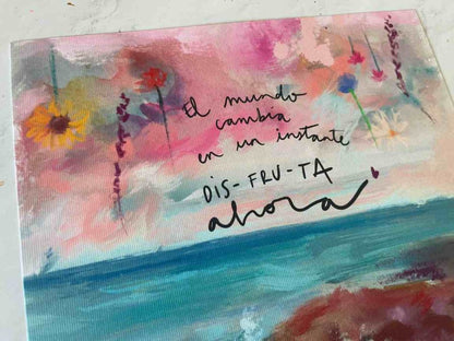 Lámina decorativa “El mundo"