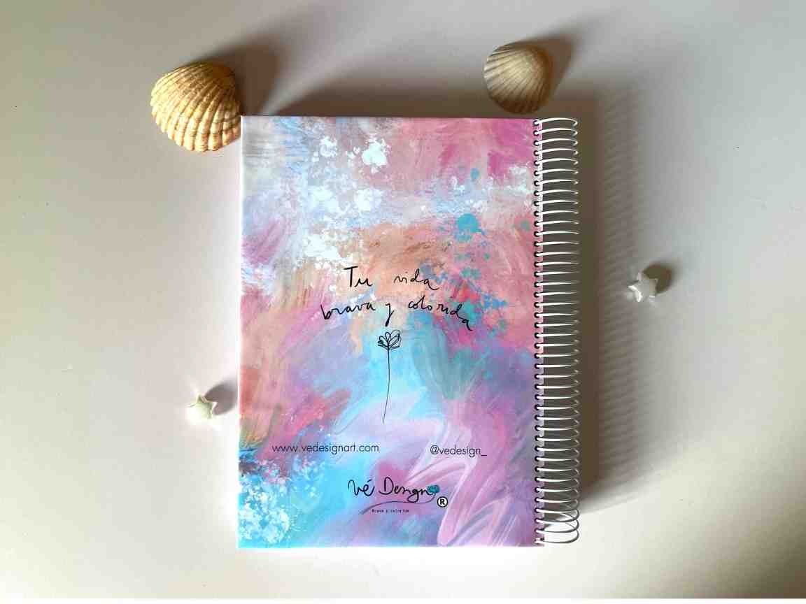 Cuaderno con Líneas – Sol, Olas y Tus Locuras