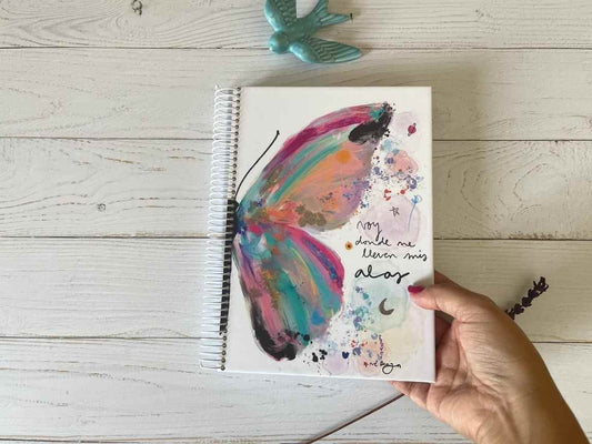 Cuaderno con Líneas – Mariosa, Voy Donde Me Lleven Mis Alas