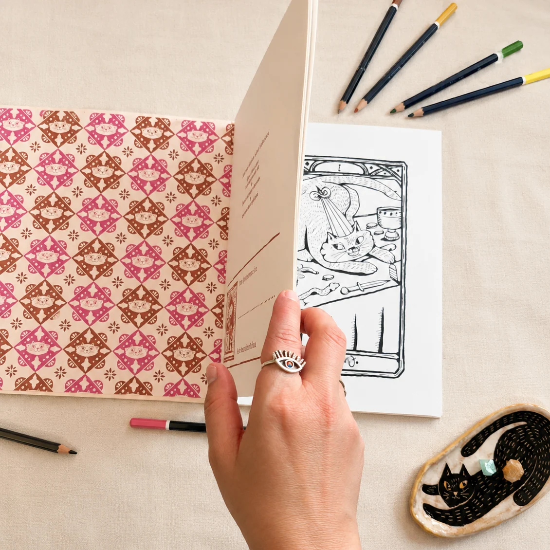 Libro para Colorear: Tarot Michi Místico